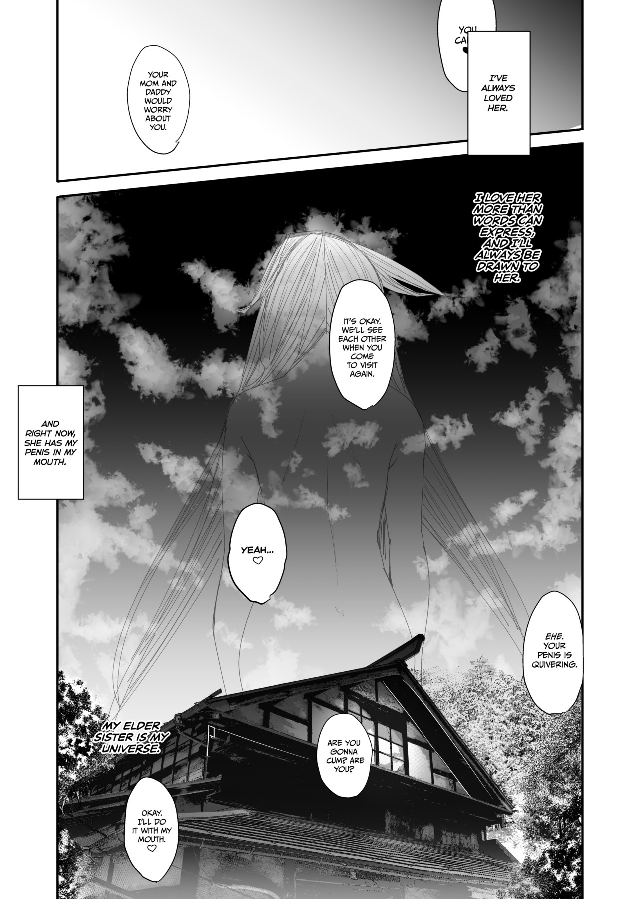 Hentai Manga Comic-My Elder Sister Is The Universe.-Read-18